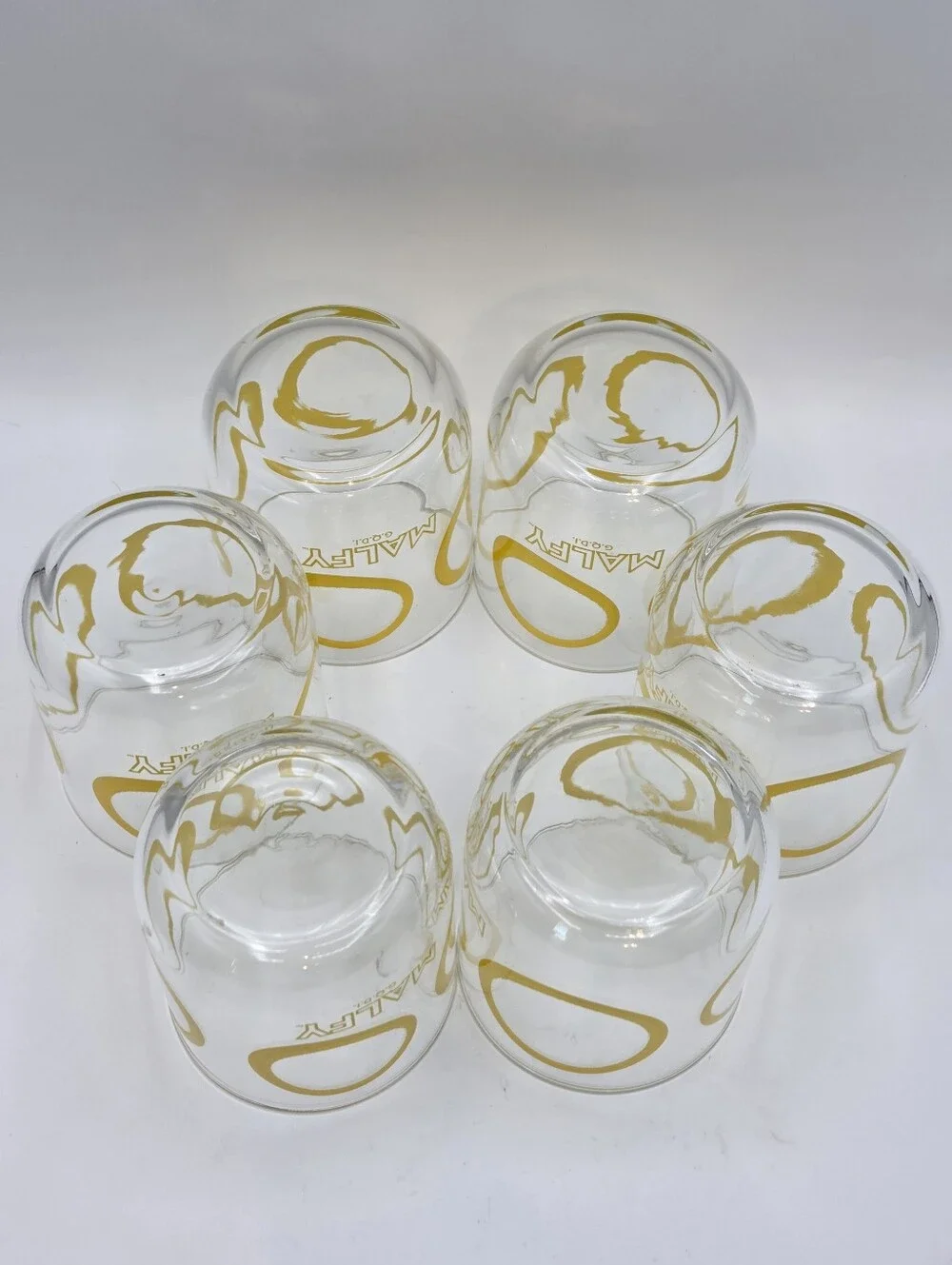 Malaysia G.Q.D.I Italian Lemon Gin Rocks Glasses